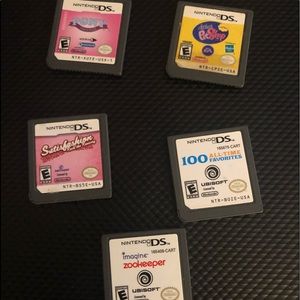 5-Nintendo DS Gamecards